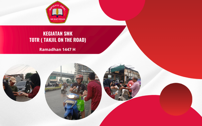 OSIS SMK Bhakti Persada Laksanakan Kegiatan Takjil On The Road (TOTR)