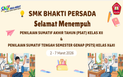Pelaksanaan Sumatif Tengah semester (Kelas X dan XI) dan Sumatif Akhir Tahun (kelas XII)